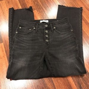 Madewell Cali Demi boot Jeans - Button fly
